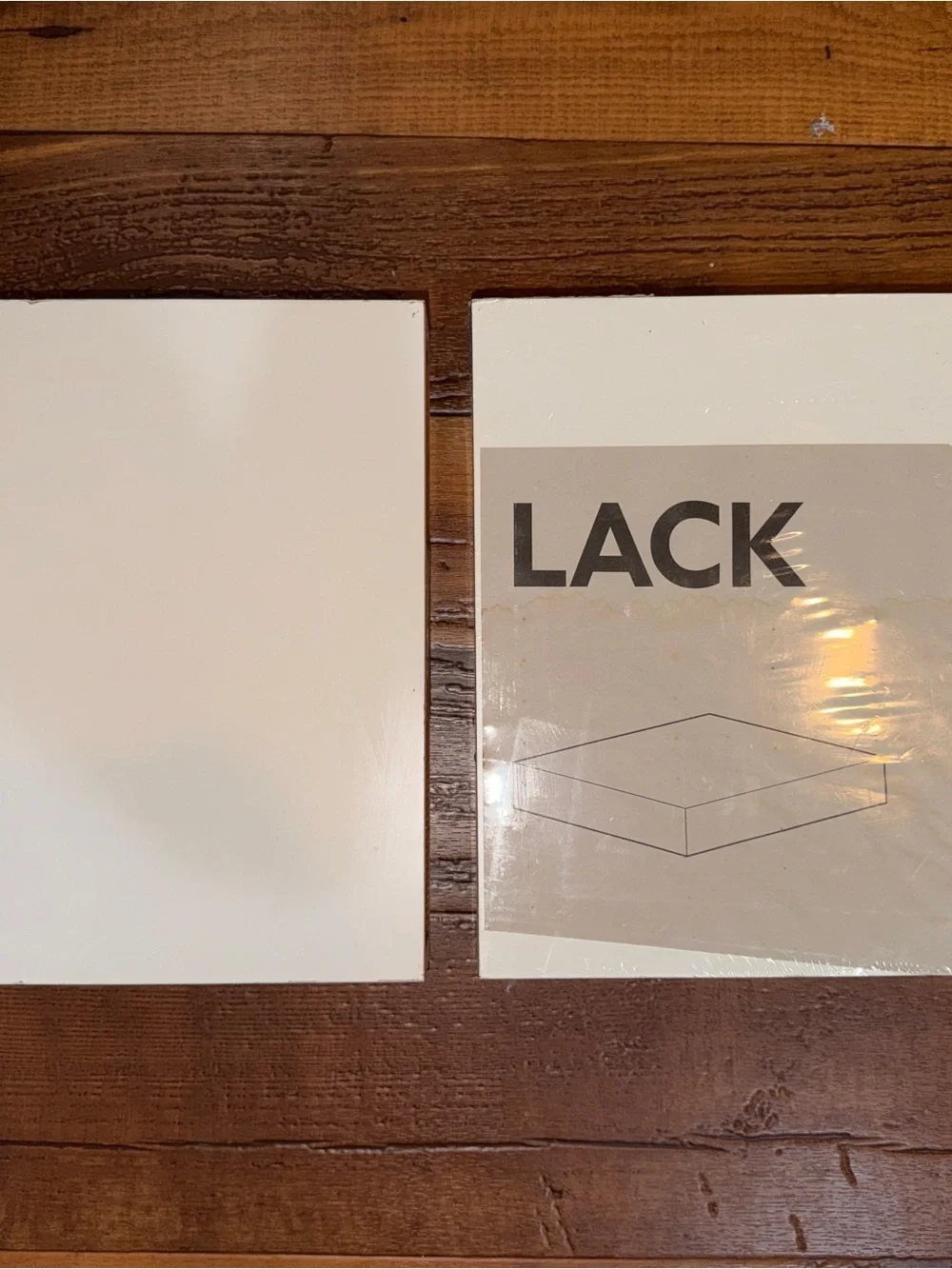 NWT- Set of 2 IKEA LACK White Shelf Top
